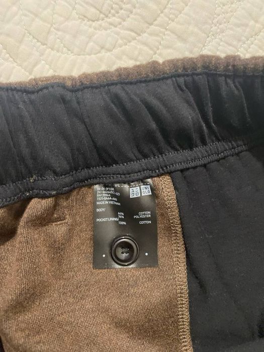 Uniqlo жіночі коричневі теплі штани Юнікло