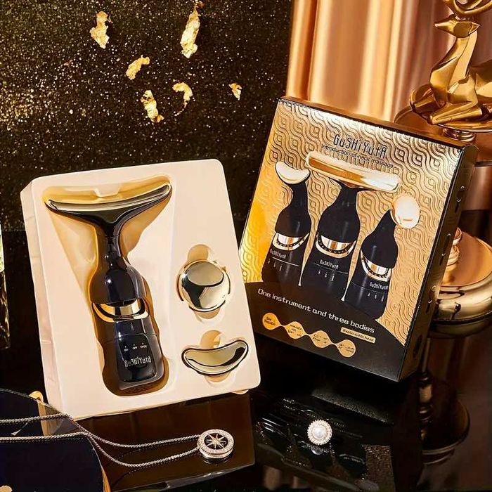 Aparelhos de estética (rosto e corpo). Em caixa. Novos.