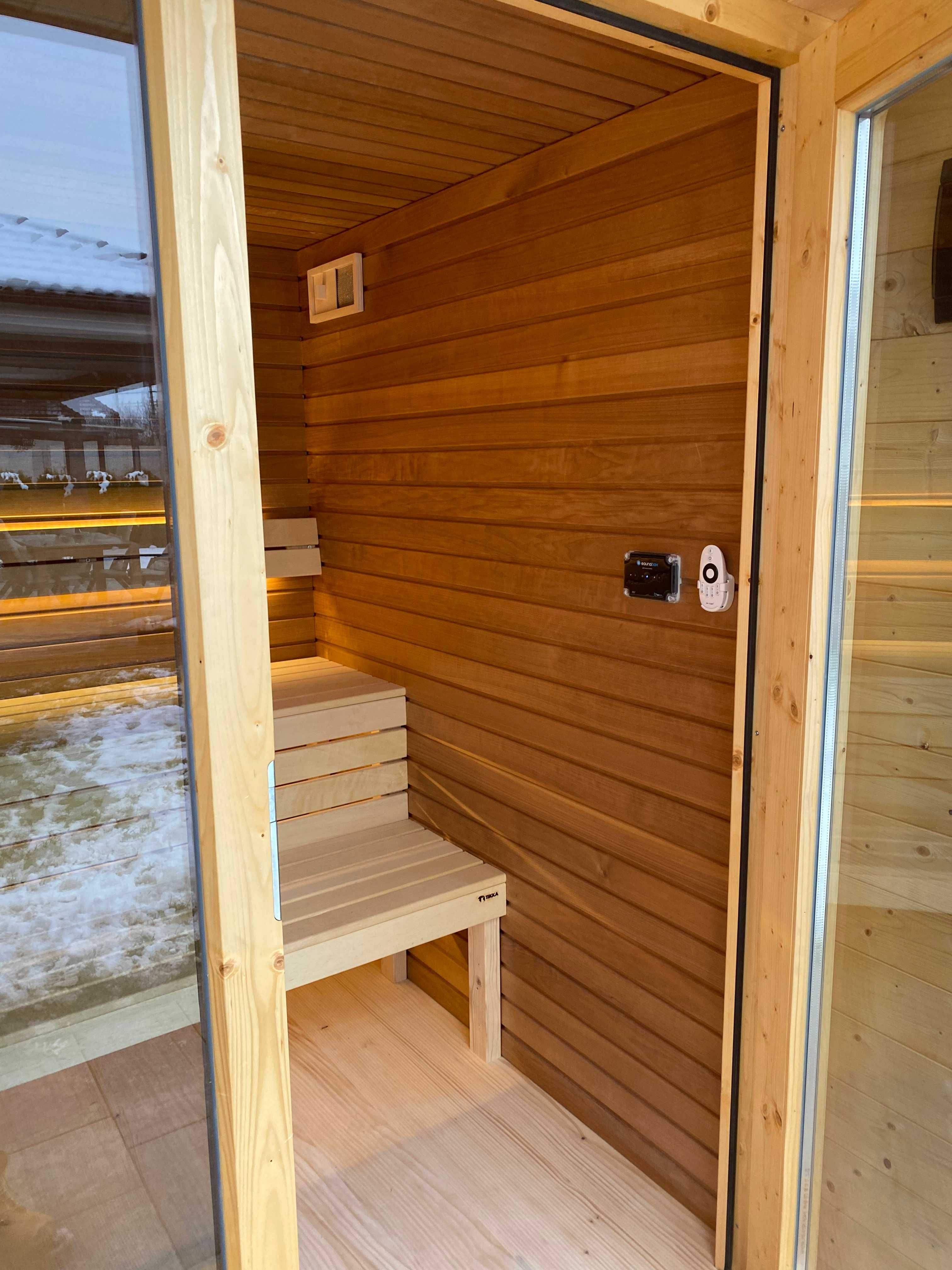 Ekskluzywna Sauna Fińska Ocieplona, Z Wi-Fi Gotowa do Twojego ogrodu:)