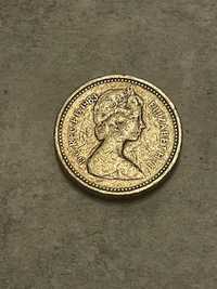 Moneta one pound 1983 decus et tutamen