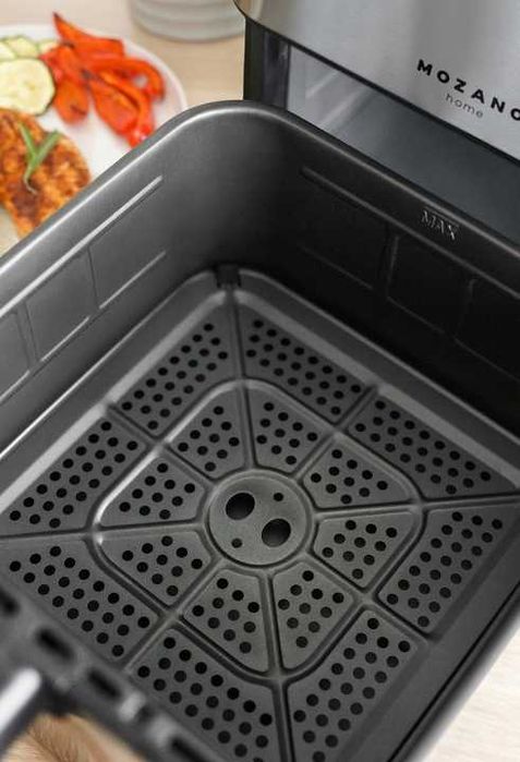 XXL DUŻA Frytkownica beztłuszczowa AIR FRYER frytownica mocna wifi