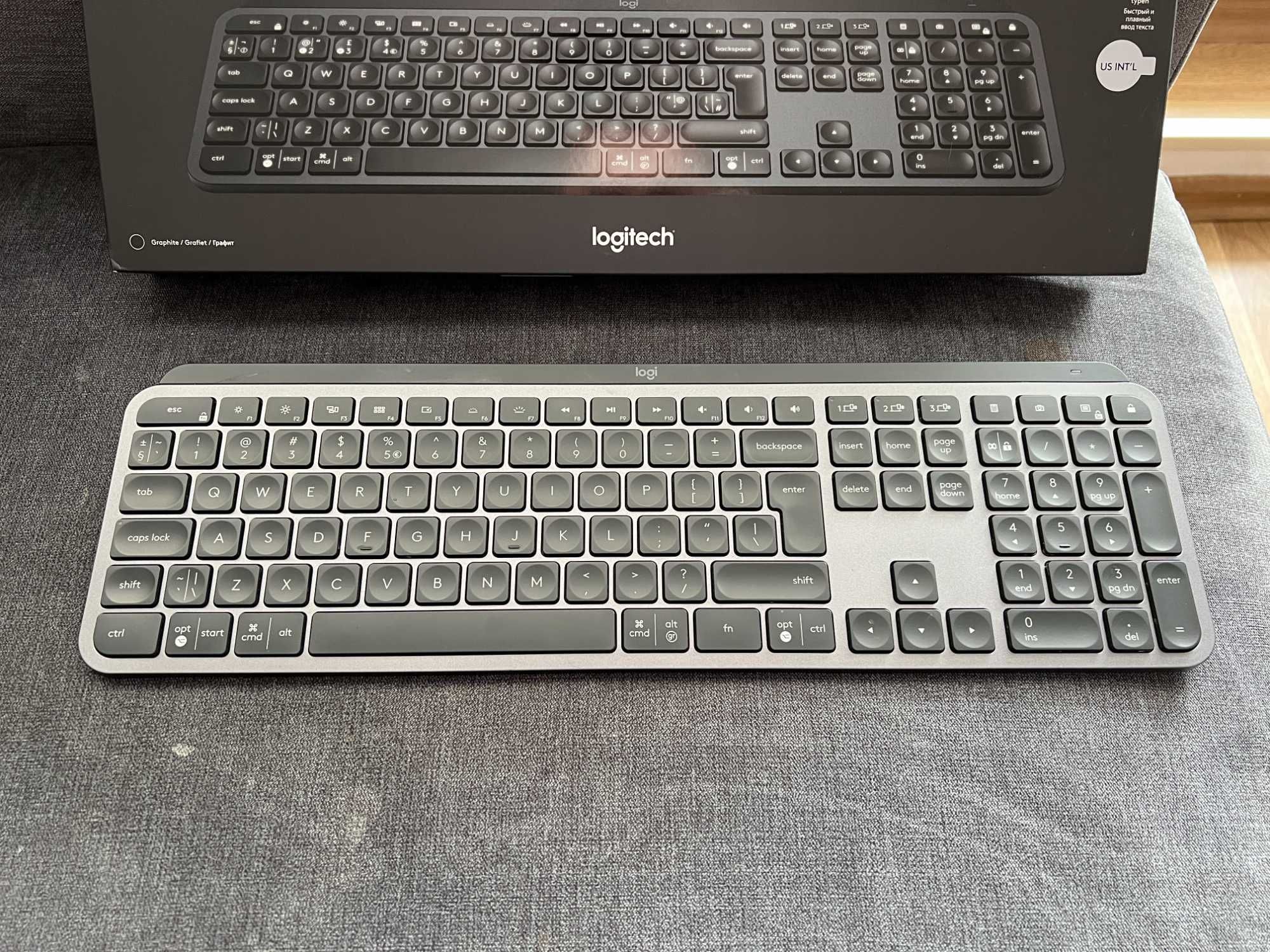 klawiatura bezprzewodowa Logitech MX Keys Mac Windows