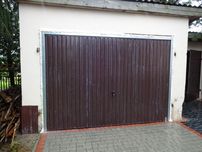 Brama uchylna brąz 250x205 bramy na wymiar Dostawa Gratis