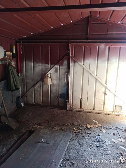 Гараж метал+кирпичний. Кооператив Молодіжний