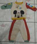 Ocieplany dres 9-12 m