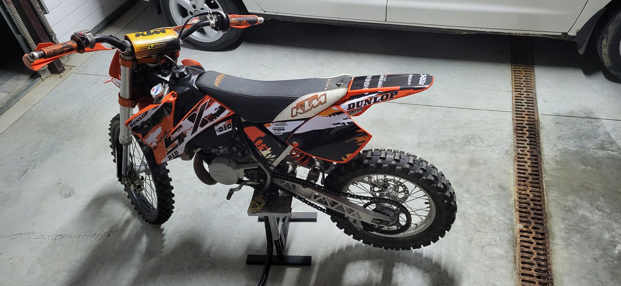 Ktm sx65 2009r po servisie