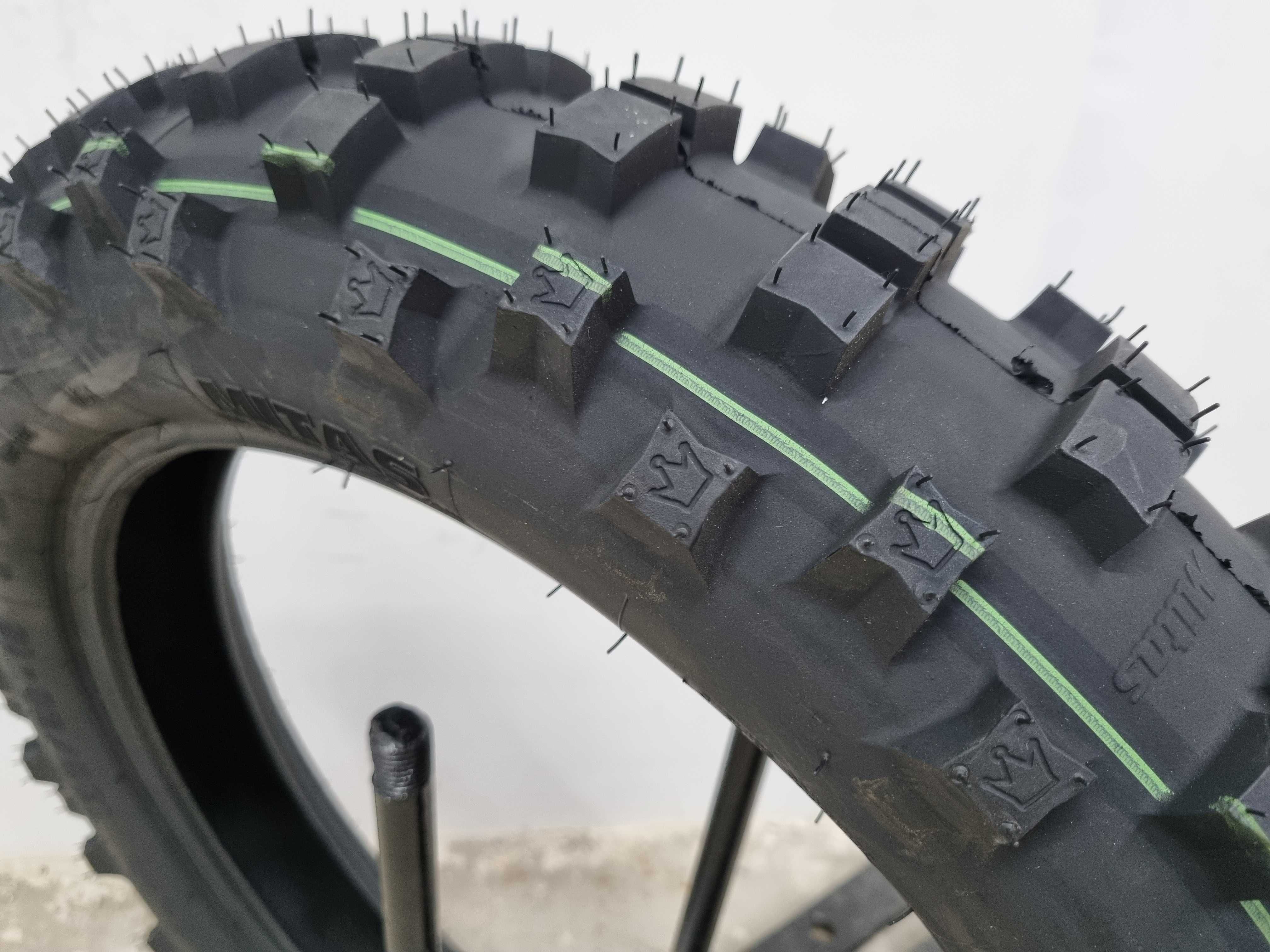 Opona Mitas 130/90-18 EF07 zielony pasek cross enduro 2022