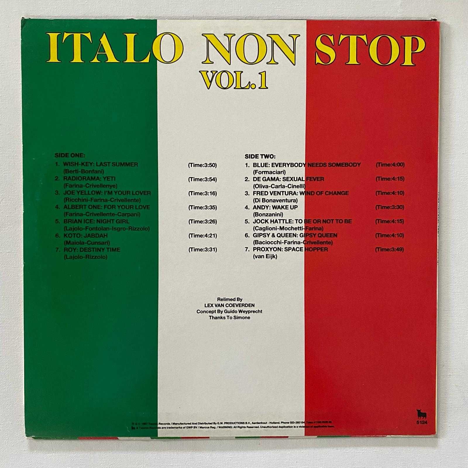 Płyta winylowa Italo Non Stop vol.1