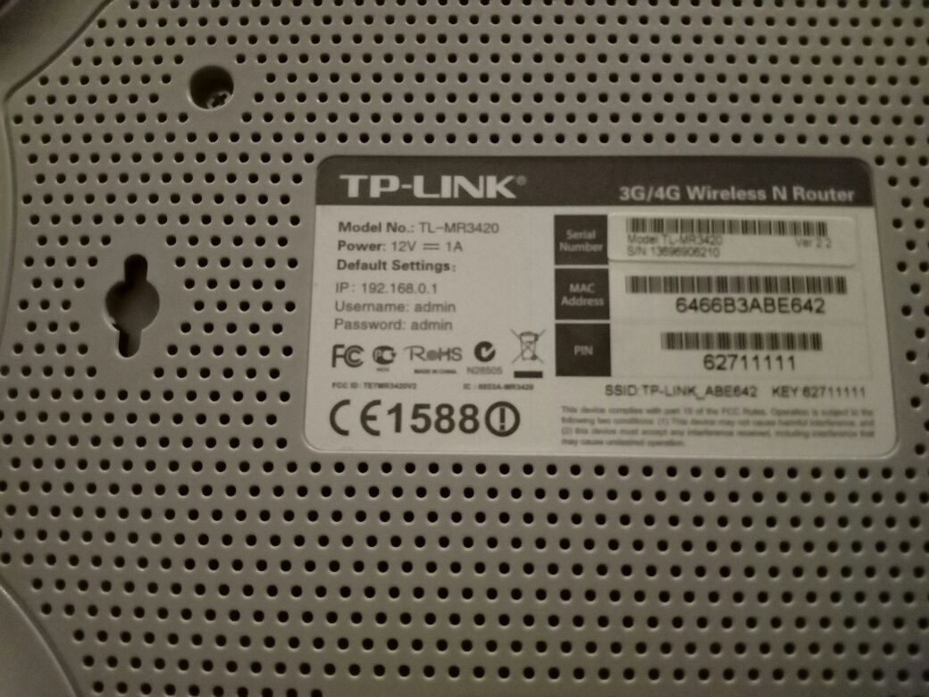 Router Wi-Fi Tp-Link  300mbs