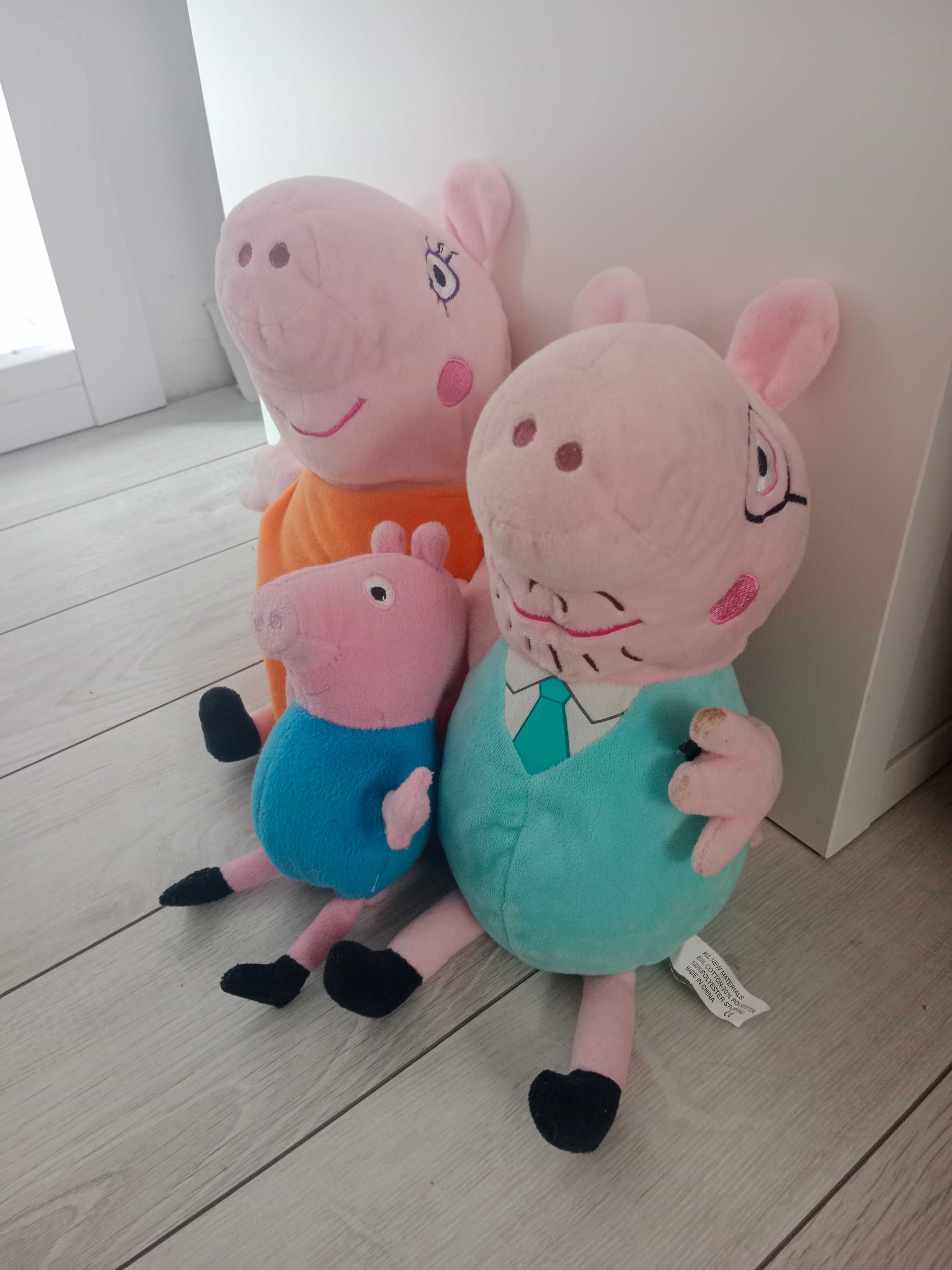 Świnka Peppa zestaw maskotek