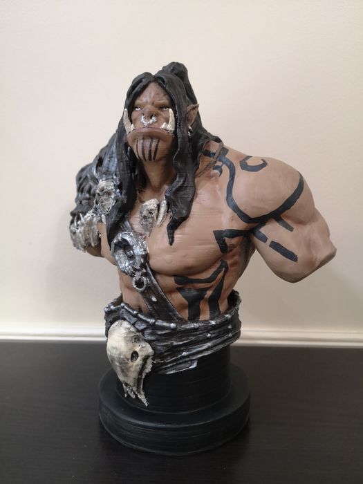 Busto de Grommash Hellscream de World of WarCraft ( WoW )