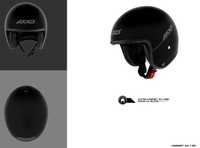 Capacete Hornet SV Solid A1 Preto Mate Axxis