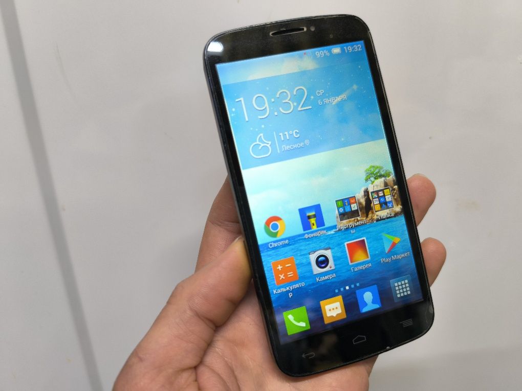 Alcatel One Touch 7041D POP C7 Dual Sim Black