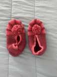 Pantufas rosa feitas a mão - 37/39