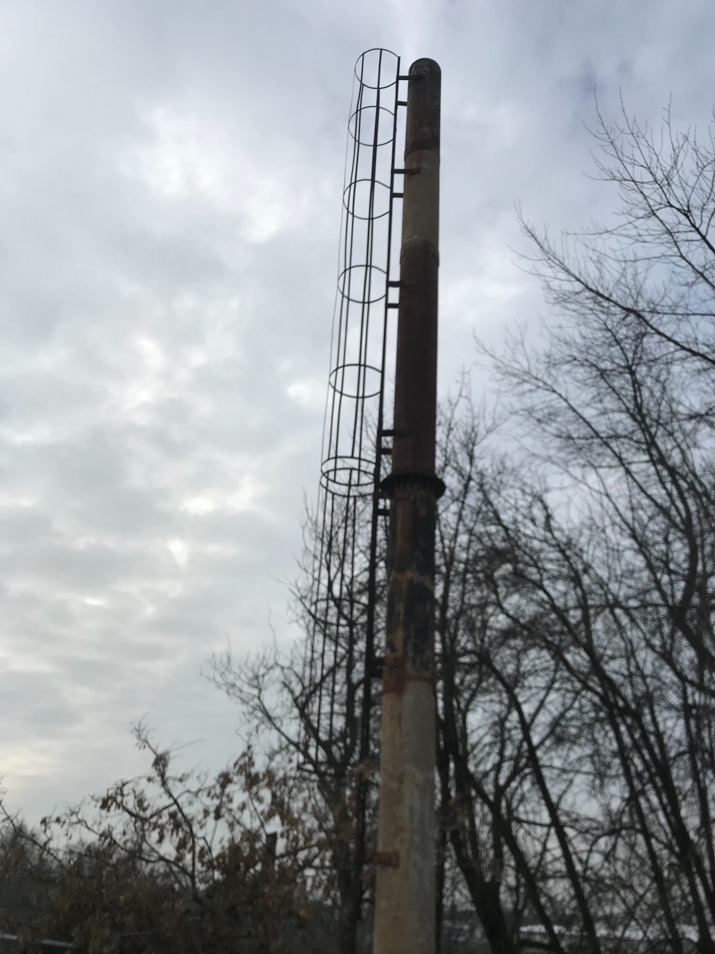 Komin Stalowy Przemysłowy 12 metrów