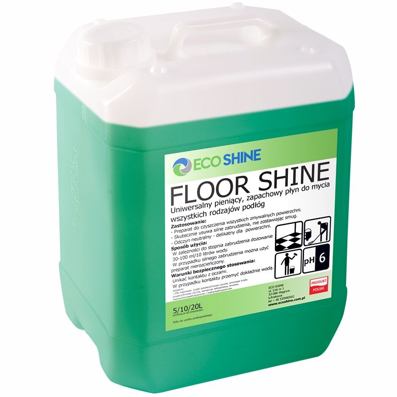 ECO SHINE Floor Shine uniwersalny płyn do mycia podłóg 5L