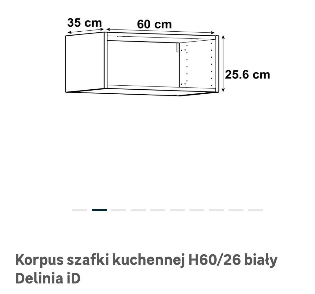 Szafka wisząca Tokyo Delinia Leroy Merlin