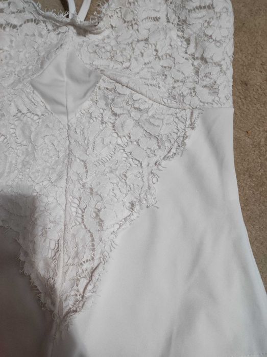 Body damskie S, białe