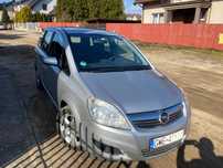 Opel Zafira Niezawodna,mocna benzyna,7 m, hak,po liftingu,tempomat, opony wielosez