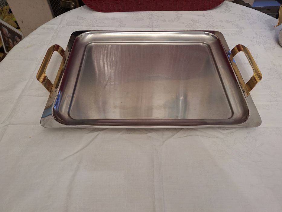 Conjunto inox pequeno almoço