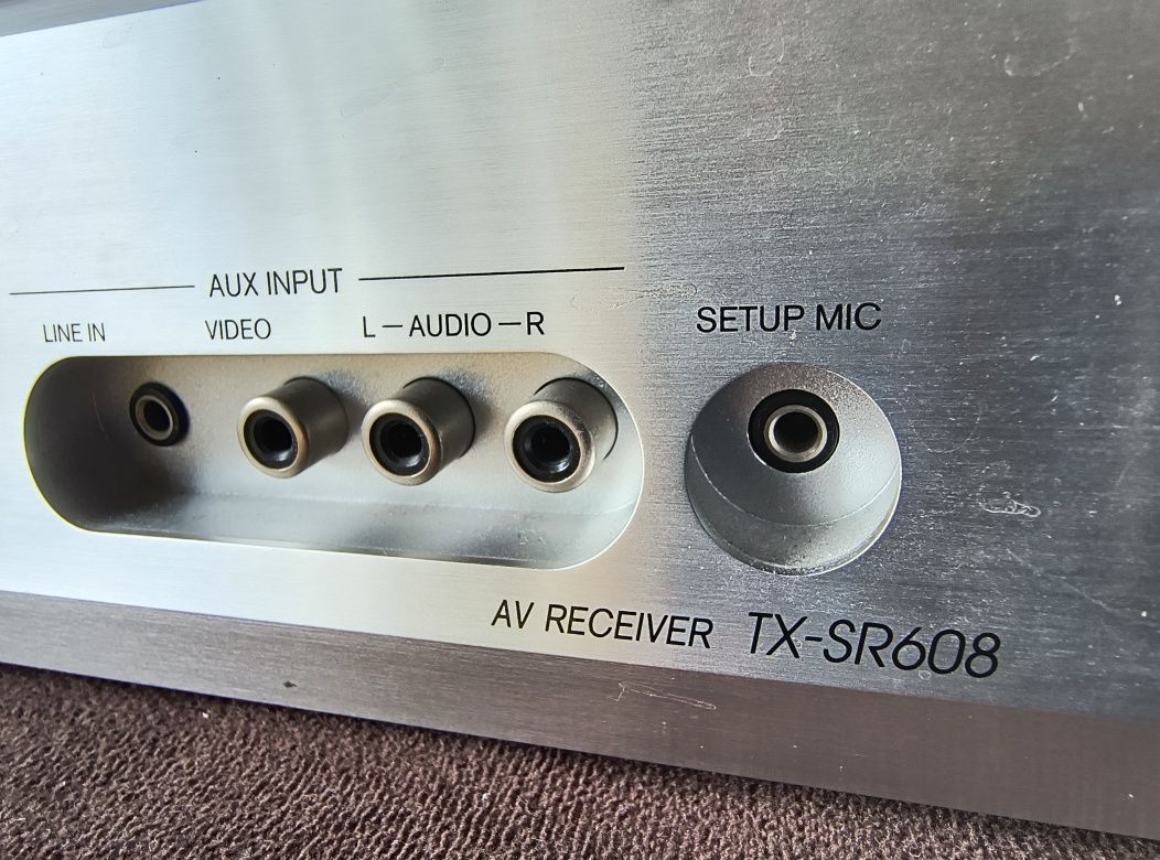 Amplituner Onkyo TX-SR608 srebrny