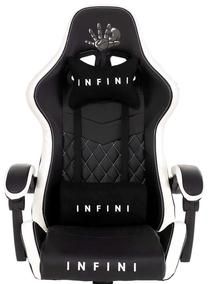 Fotel dla gracza do biurka Infini Five White