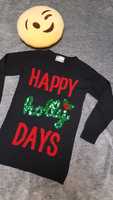 Sweter Świąteczny Happy Holly Days M 38 Atmosphere