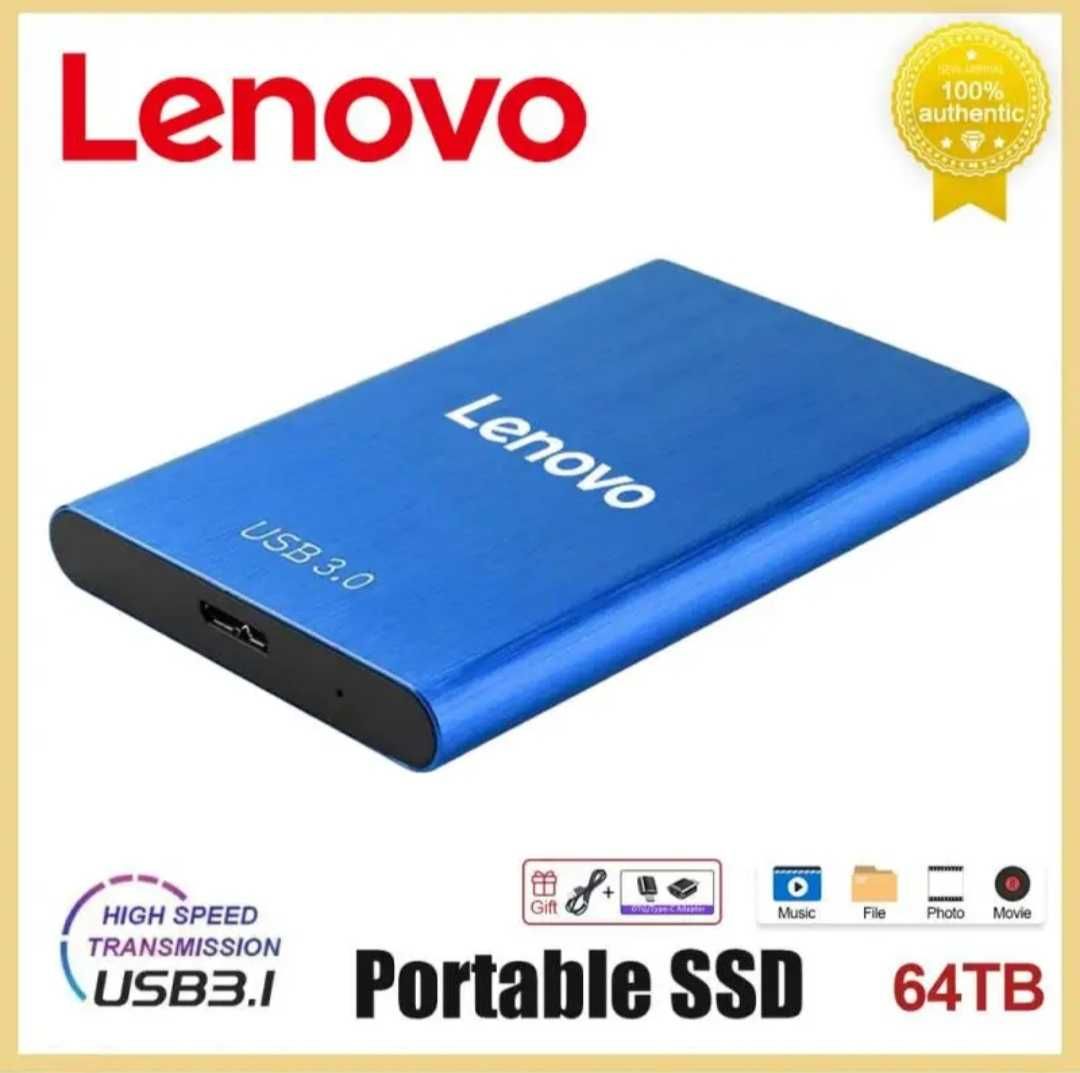 Зовнішній SSD диск Lenovo 8TB