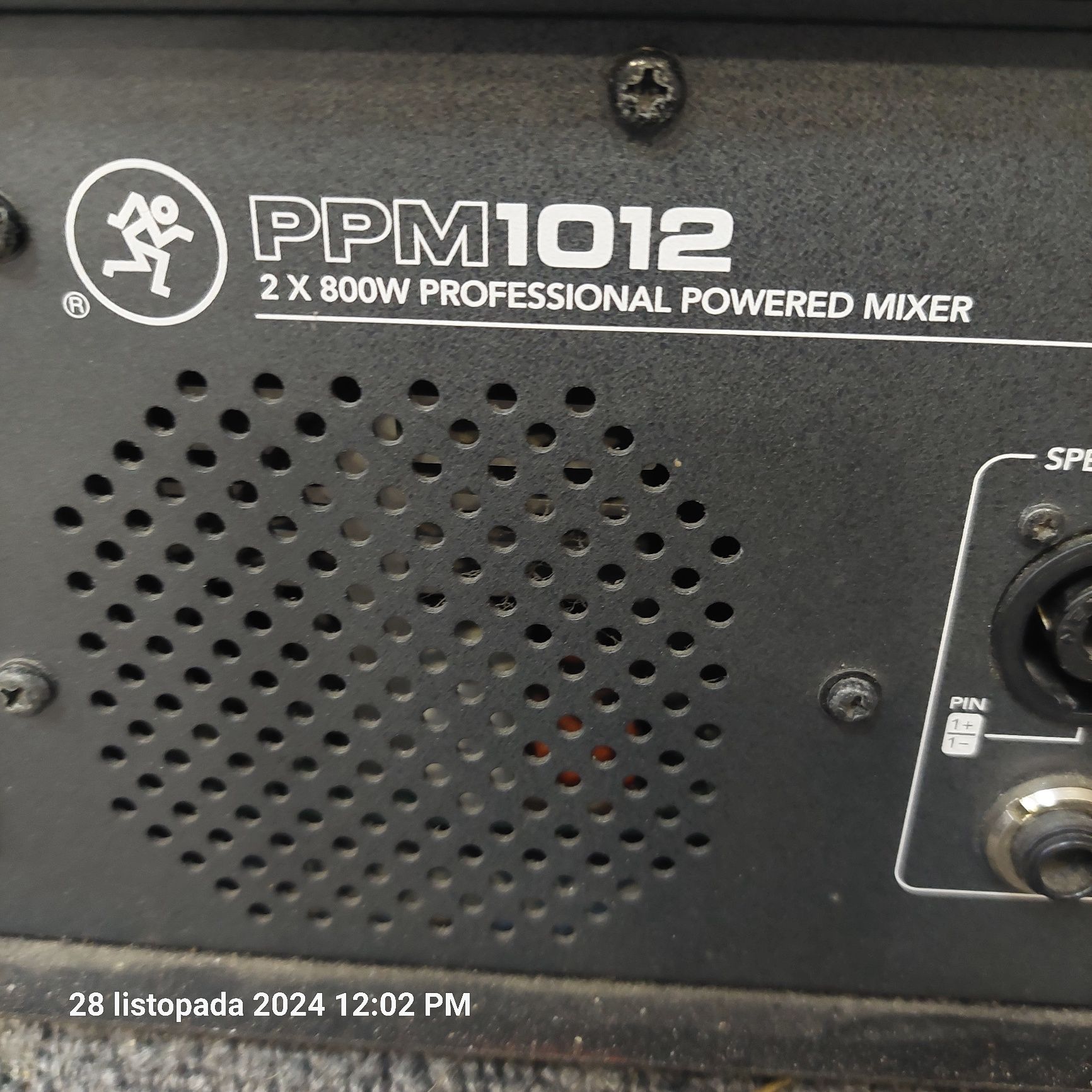 Power mixer MACKIE PPM 1012