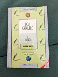 Livro "Dom Casmurro” e "O Alienista” de Machado de Assis