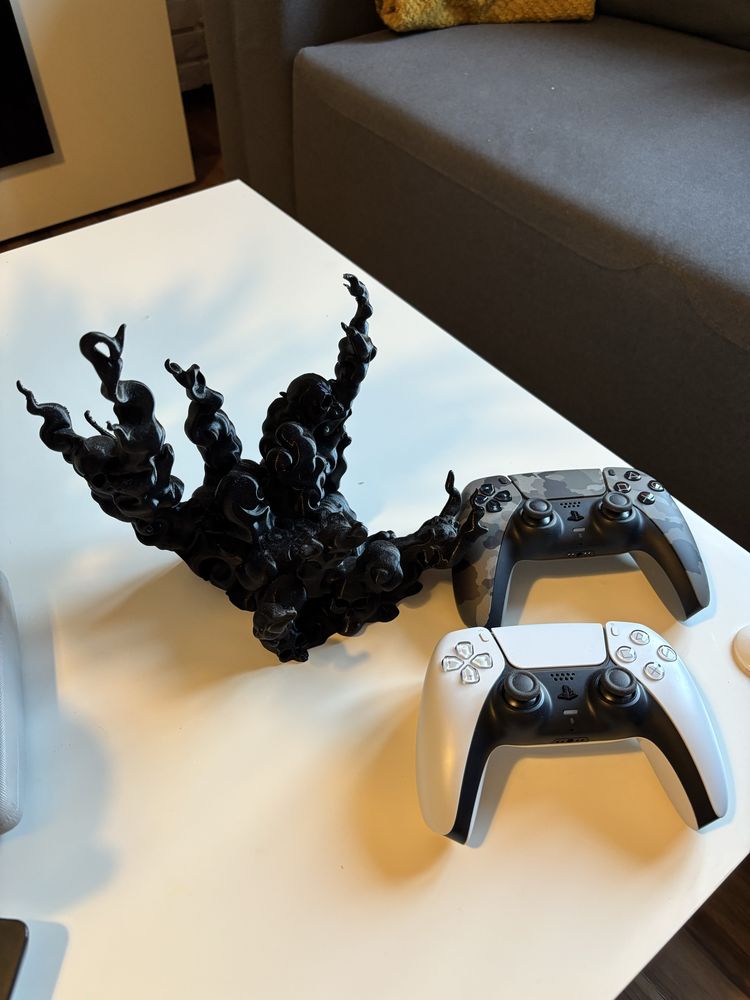 PS5 Playstation 5 dwa pady/kontrolery + podstawka / stand, stan igła