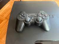 PlayStation 3 com 10 jogos