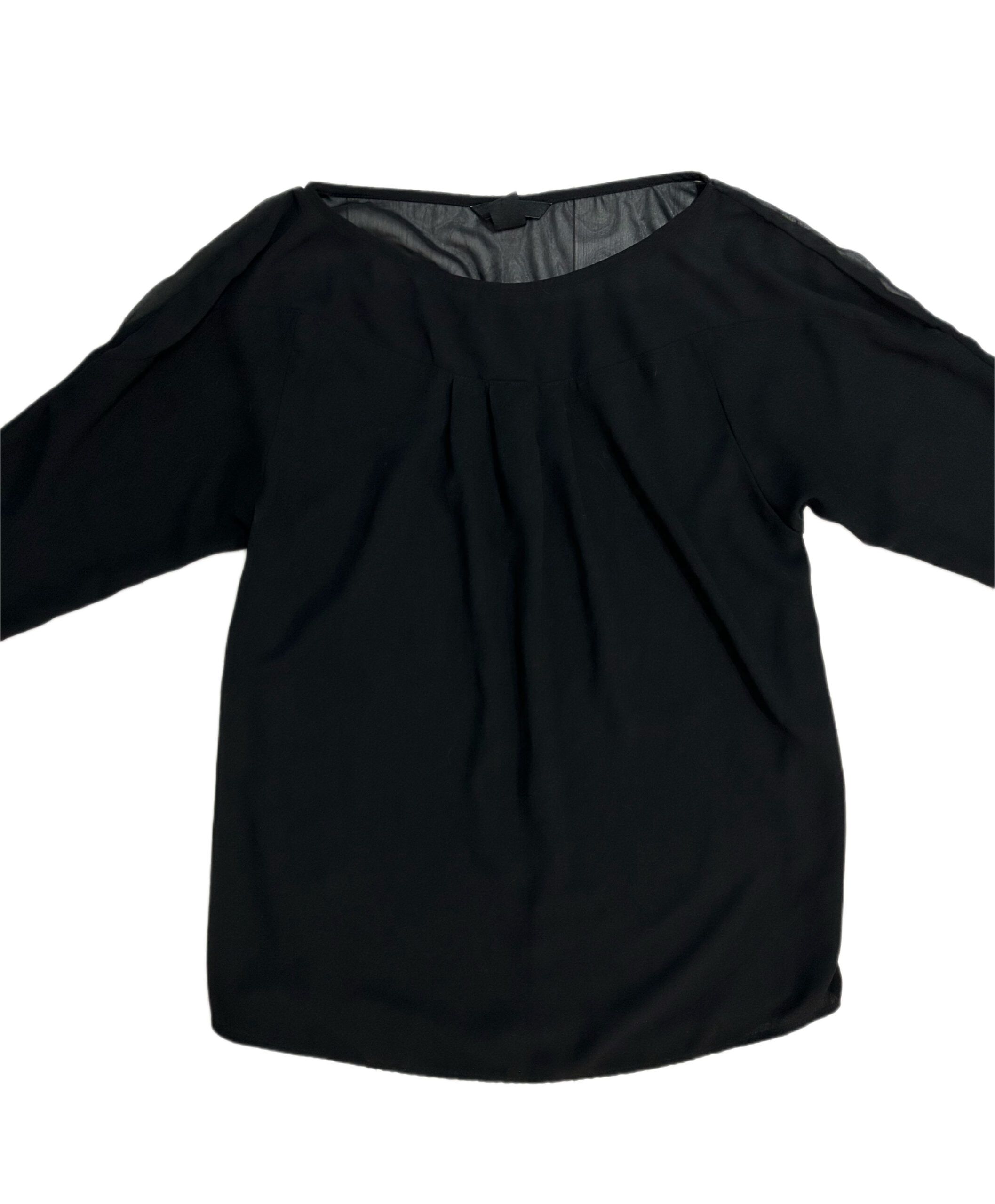 Elegancka czarna bluzka H&M [Rozmiar: S]
