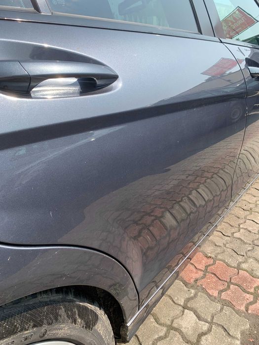 Mercedes C klasa W204 Drzwi tył prawe grafit lakier 755 ŁADNE!