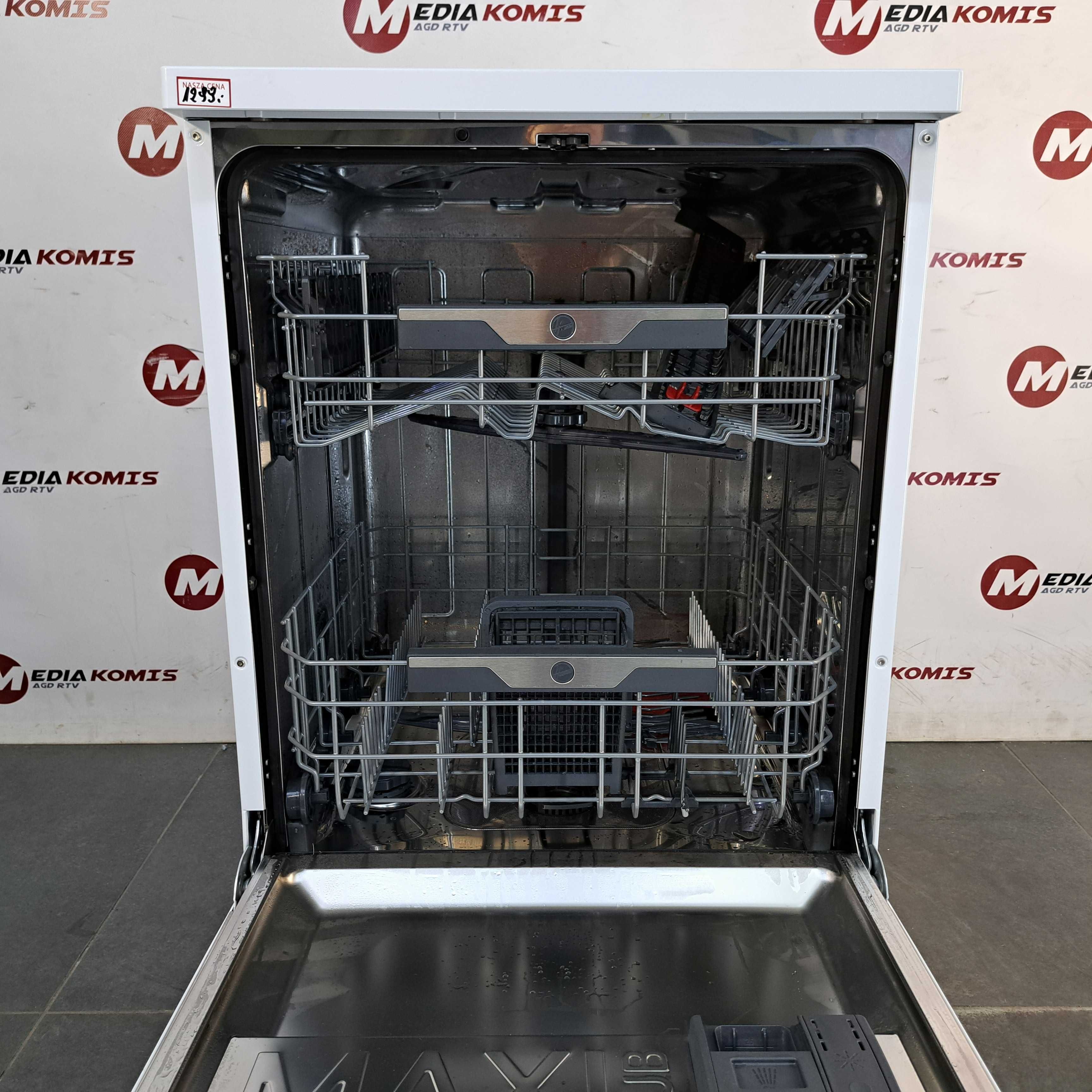 Zmywarka Hoover HF 4C6F0PW [2lata-gwar] Klasa C /8prg/46dB/9,5l /14kpl