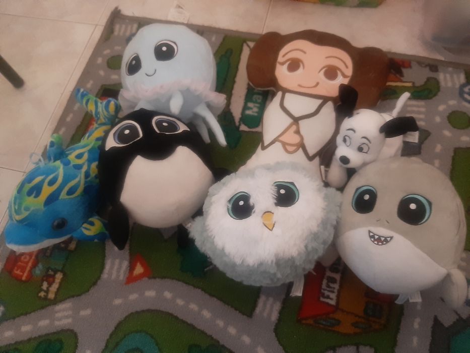 Peluches vários bando do bosque