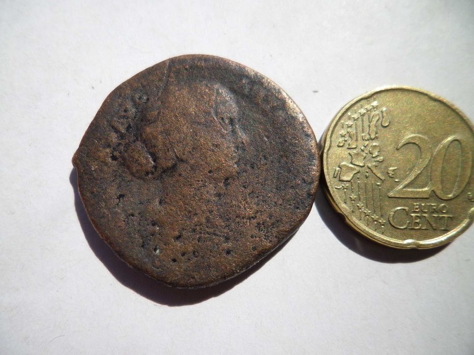 Moeda Romana em 'Bolhão' / Bronze (para identificar /Classificar) 130