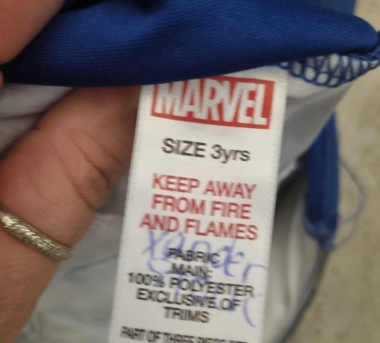 Strój 98 Kapitan Ameryka kostium przebranie karnawał andrzejki