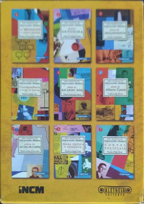 Obra essencial de Fernando Pessoa, Coleção de 8 livros novos