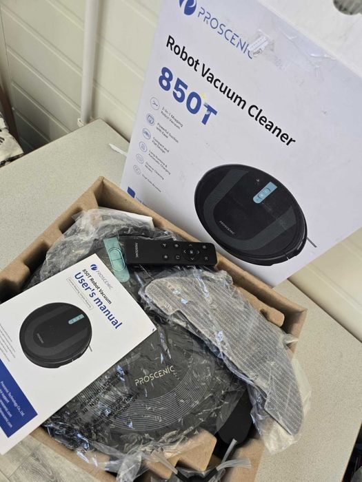 Proscenic 850T robot odkurzający - mopujący z Wi-Fi Nowy  3.000 Pa