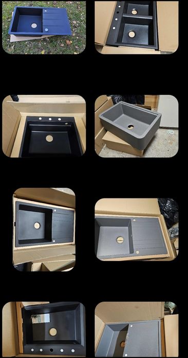 Zlew granitowy jakość deante