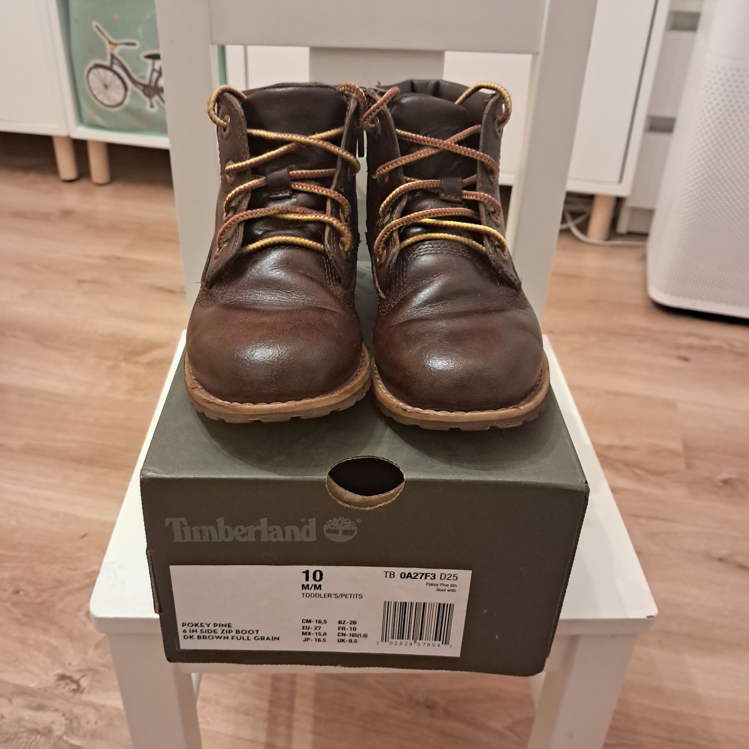 Trzewiki skórzane Timberland 28