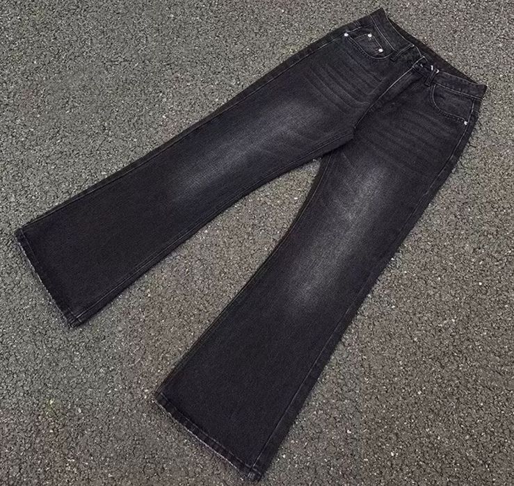 Джинси Zara Flared чорні Flare jeans Зара джинсы флейр Флейред
