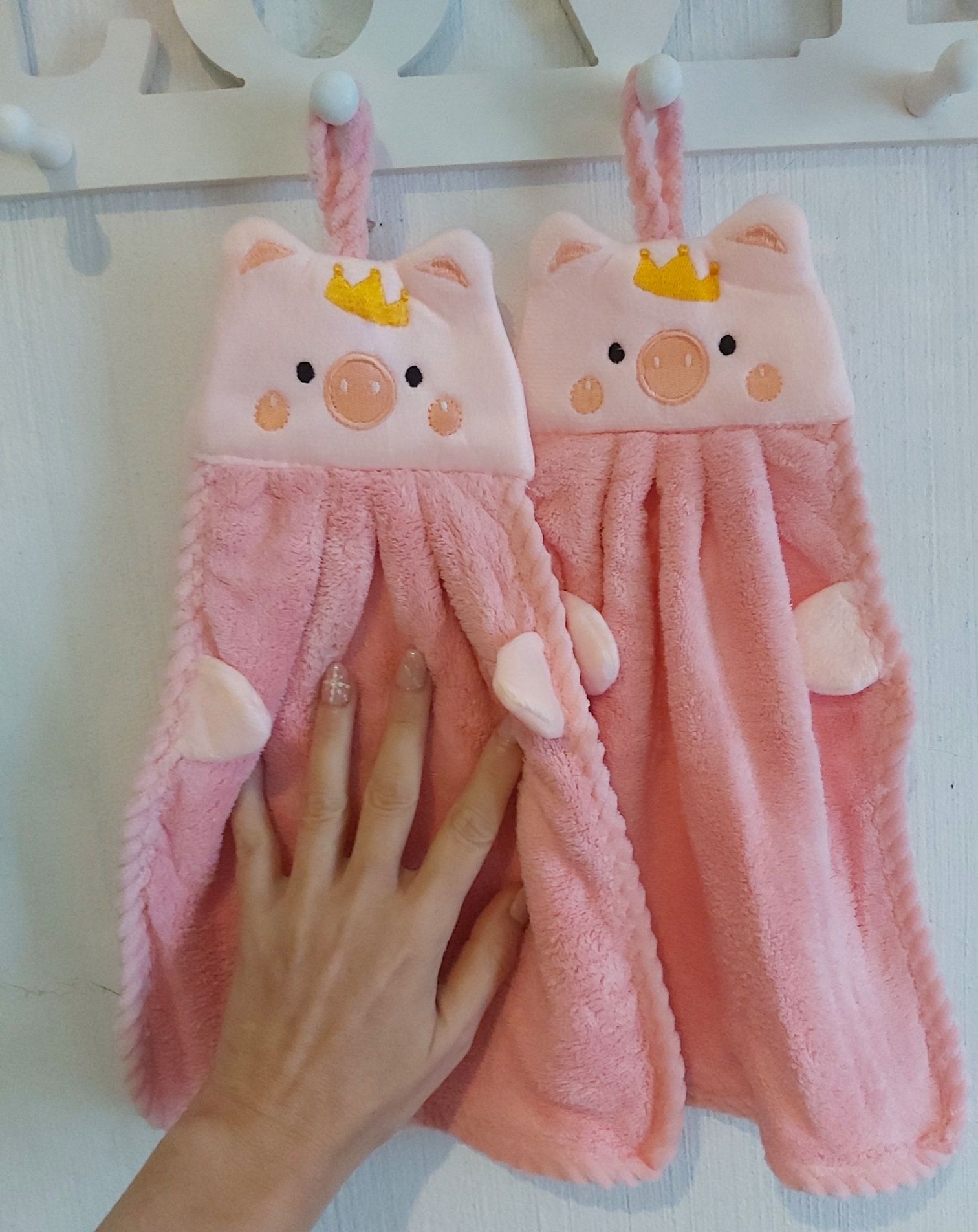 Ręczniki do rąk pink 2PAK