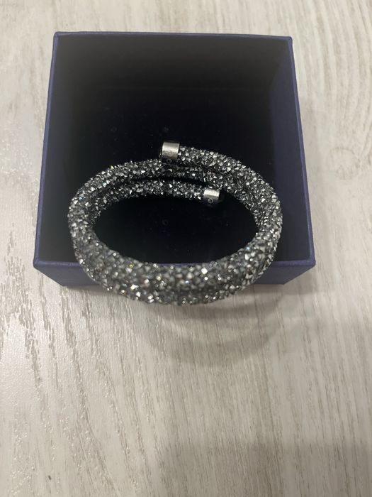 Oryginalna bransoletka Swarovsky Crystaldust Double Bangle