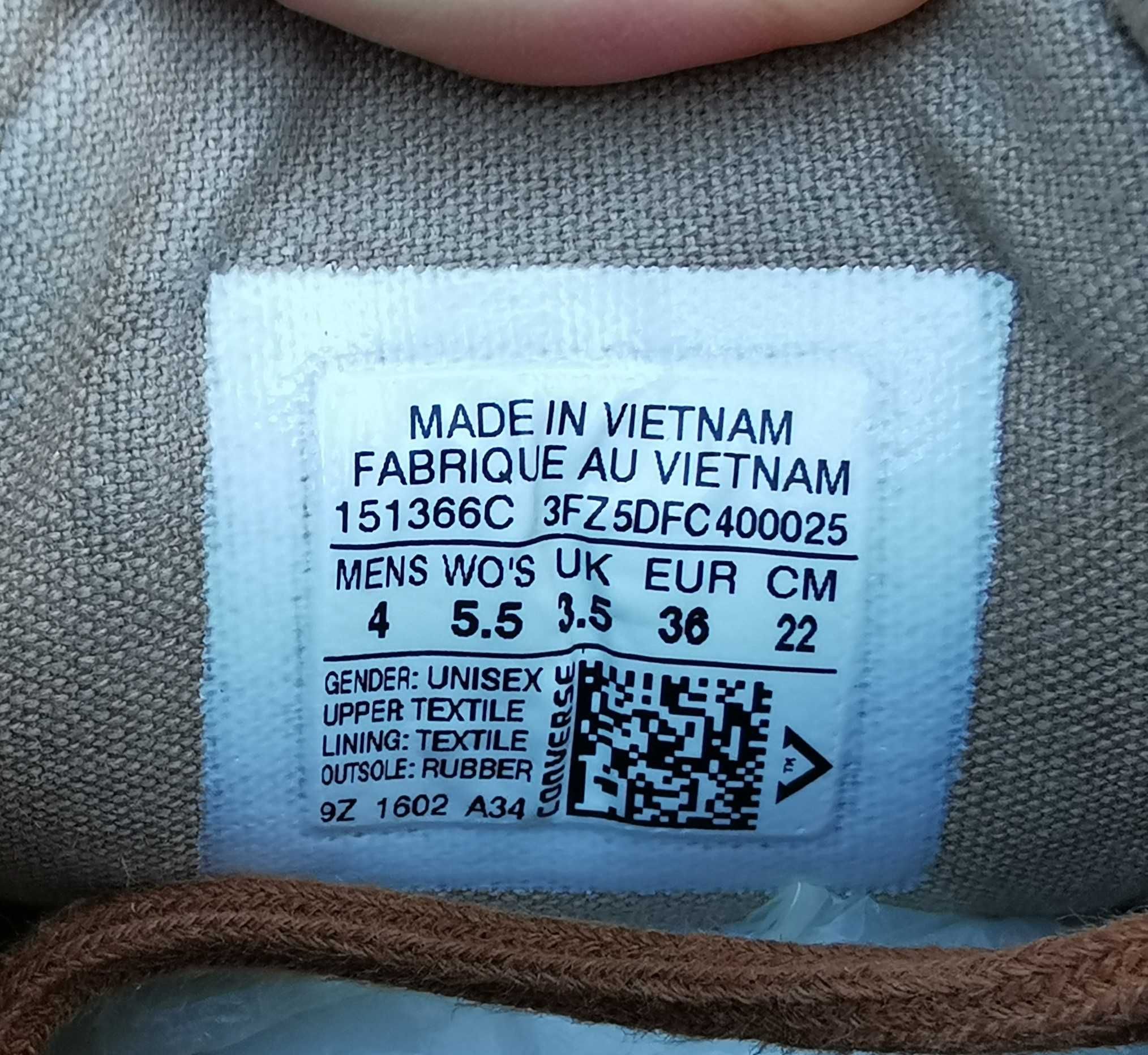 Конверсы кеды кроссовки Converse 36 р. Оригинал