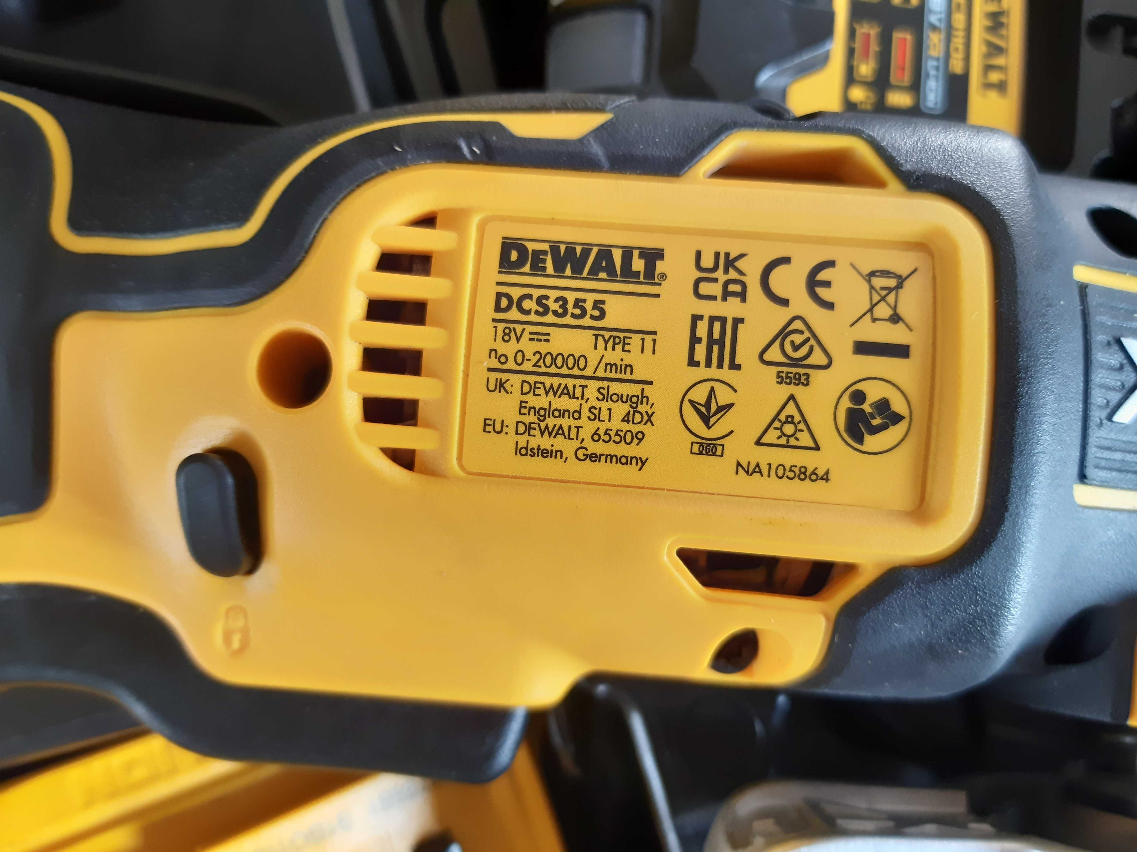 Narzędzie wielofunkcyjne 18V DeWALT DCS355NT TSTAK