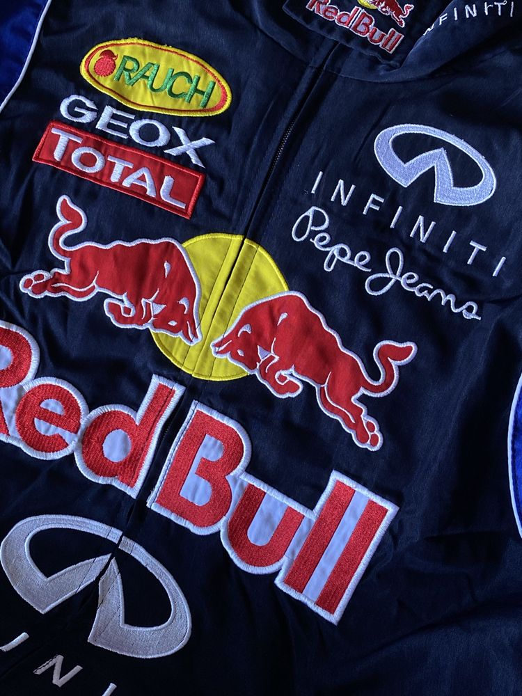 Red Bull Infinity F1 Nascar Racing Bomber Jacket куртка бомбер гонки