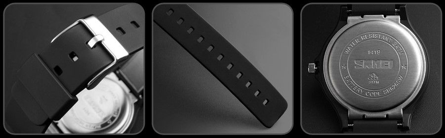 zegarek skmei 1419bkwt-nm + box