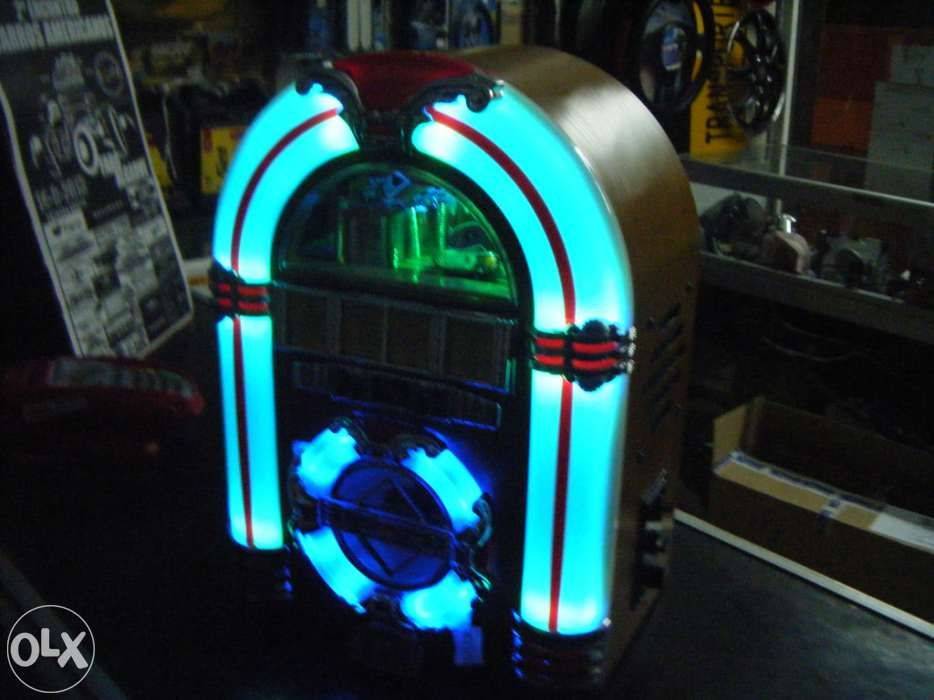 Jukebox USB Rádio Vintage Style